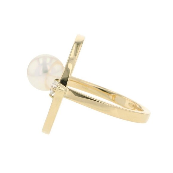 TASAKI Kinetic Ring Size Approximately No. 12 18K Yellow Gold - Picture 10 of 11